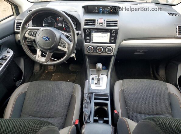 JF2GPABCXHH219781 2017 SUBARU CROSSTREK Green Widok deski rozdzielczej