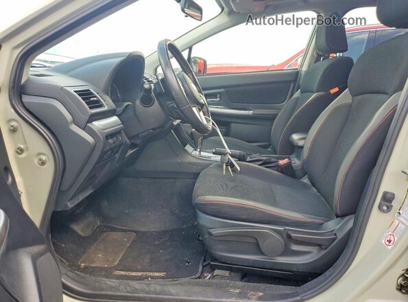 JF2GPABCXHH219781 2017 SUBARU CROSSTREK Green Widok wnętrza z przodu