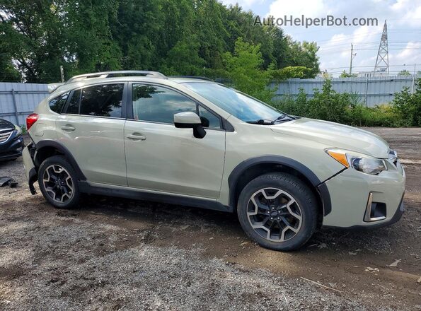 JF2GPABCXHH219781 2017 SUBARU CROSSTREK Green Przód prawy