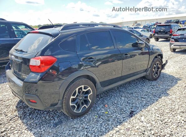 JF2GPABCXHH243918 2017 SUBARU CROSSTREK Черный Задняя правая четверть
