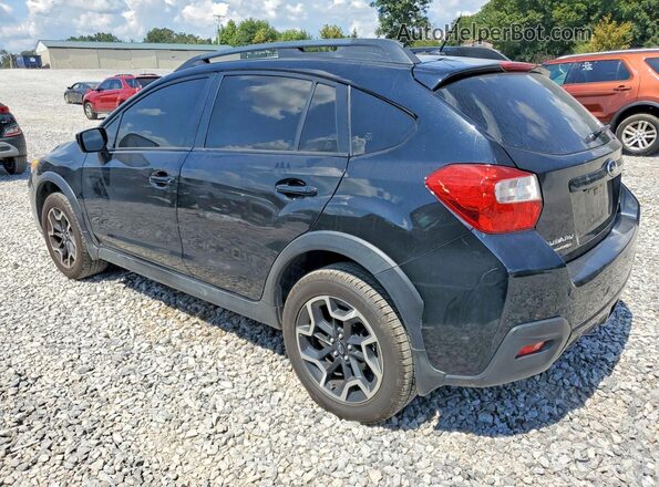 JF2GPABCXHH243918 2017 SUBARU CROSSTREK Черный Задняя левая четверть