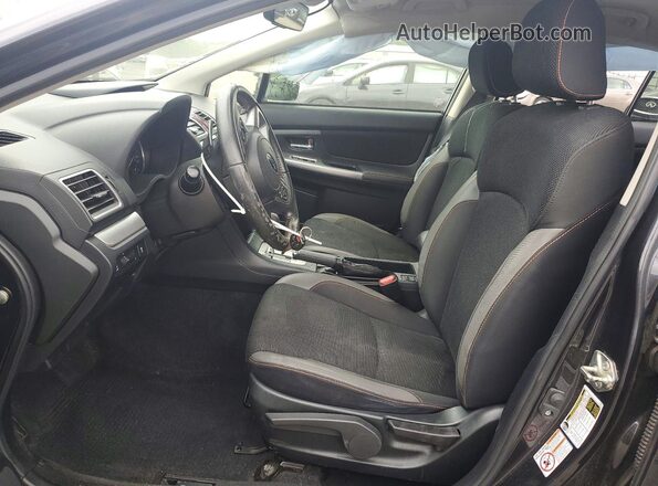 JF2GPADC0H8262152 2017 SUBARU CROSSTREK Charcoal Սալոնի դիմացի տեսք