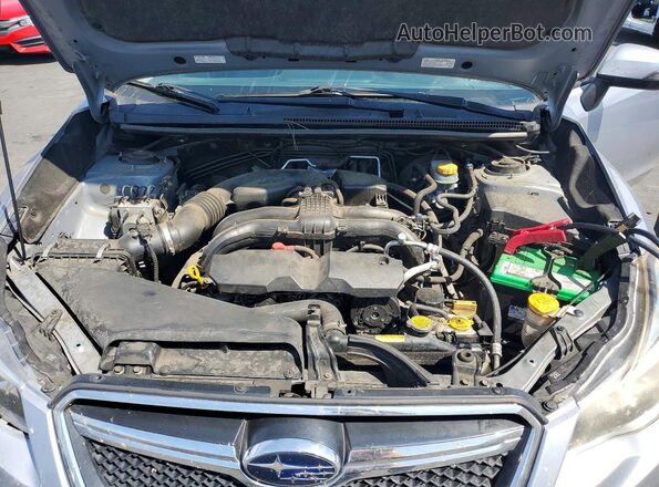 JF2GPAKC0G8302408 2016 SUBARU CROSSTREK Blue Engine compartment view