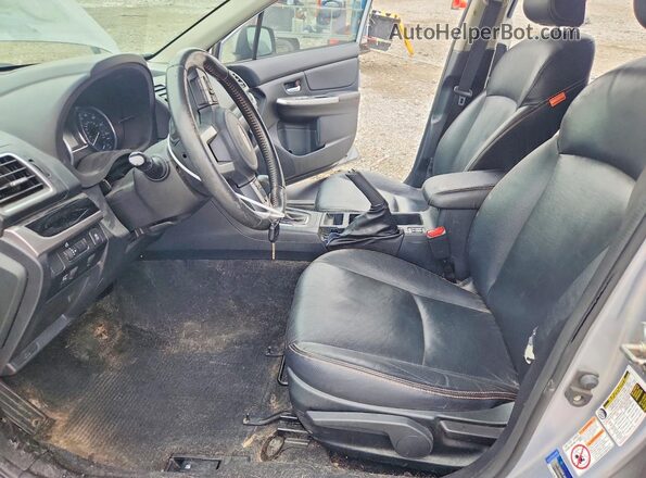 JF2GPAKC2GH298829 2016 SUBARU CROSSTREK Gray Front interior view
