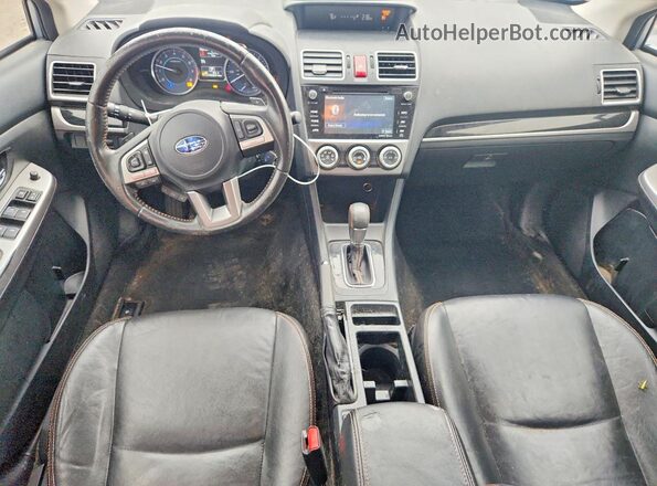 JF2GPAKC2GH298829 2016 SUBARU CROSSTREK Gray Dashboard view