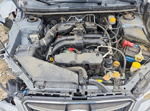 JF2GPAKC2GH298829 2016 SUBARU CROSSTREK Gray Engine compartment view
