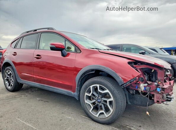 JF2GPAKC6H8222399 2017 SUBARU CROSSTREK Burgundy Передня права чверть