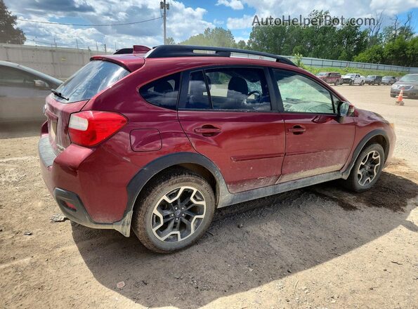 JF2GPAKCXHH242509 2017 SUBARU CROSSTREK Burgundy Rear right