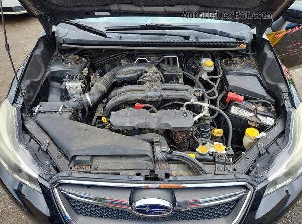JF2GPALC2G8204379 2016 SUBARU CROSSTREK Black Vista interior trasera