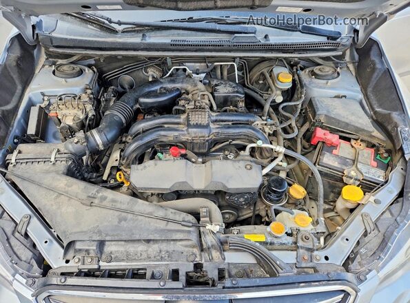 JF2GPANC0GH237913 2016 SUBARU CROSSTREK Silver Вид задньої частини салону