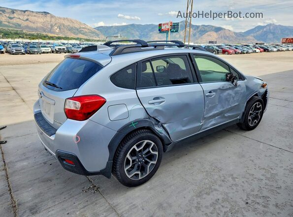 JF2GPANC0GH237913 2016 SUBARU CROSSTREK Silver Задня права чверть