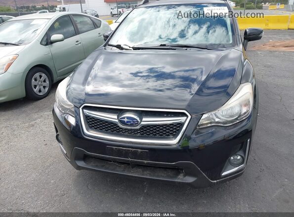 JF2GPANC1G8210784 2016 SUBARU CROSSTREK Black Widok z przodu