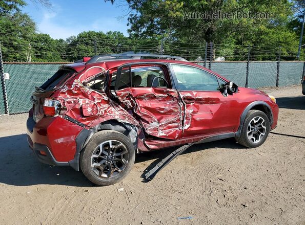 JF2GPANC1G8236186 2016 SUBARU CROSSTREK Бордовый Задняя правая четверть