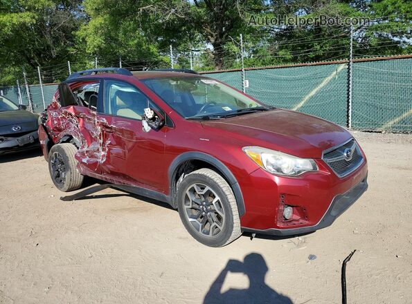 JF2GPANC1G8236186 2016 SUBARU CROSSTREK Бордовый Передняя правая четверть