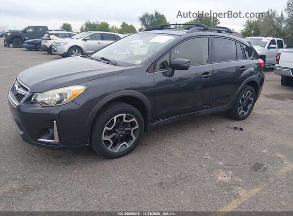 JF2GPANC1HH277581 2017 SUBARU CROSSTREK Gray Передня ліва чверть