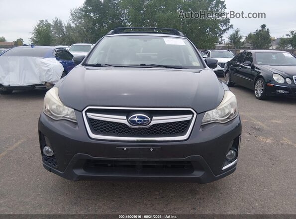 JF2GPANC1HH277581 2017 SUBARU CROSSTREK Gray Вид щитка приладів