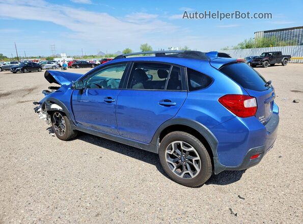 JF2GPANC4H8262590 2017 SUBARU CROSSTREK Blue Задня ліва чверть
