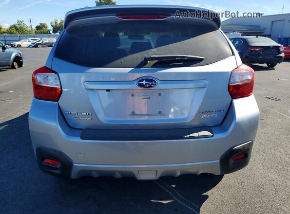 JF2GPANC6G8342570 2016 SUBARU CROSSTREK Silver Rear view