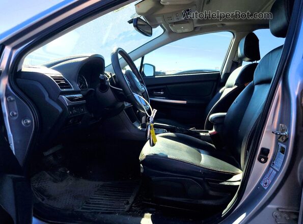 JF2GPANC6G8342570 2016 SUBARU CROSSTREK Silver Front interior view