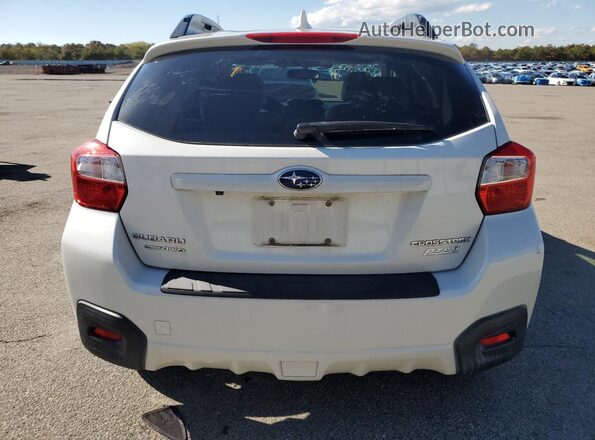 JF2GPANC9GH324709 2016 SUBARU CROSSTREK White Вид ззаду