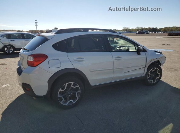 JF2GPANC9GH324709 2016 SUBARU CROSSTREK White Задня права чверть