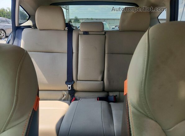 JF2GPANC9GH347536 2016 SUBARU CROSSTREK Black Rear seats view