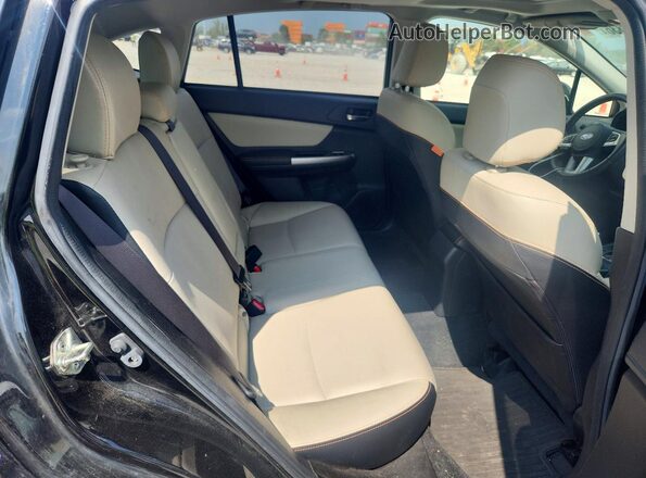 JF2GPANC9GH347536 2016 SUBARU CROSSTREK Black Rear interior view