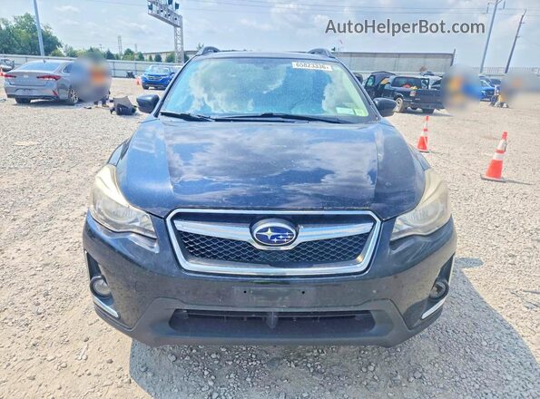 JF2GPANC9GH347536 2016 SUBARU CROSSTREK Black Front view