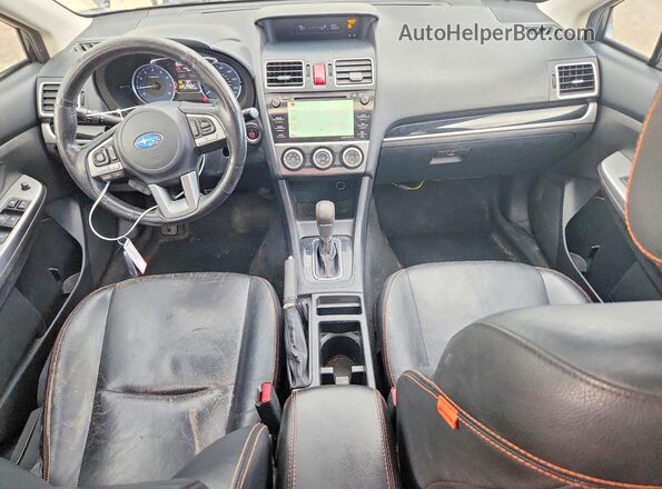 JF2GPANCXG8221587 2016 SUBARU CROSSTREK Gray Առջևի վահանակի տեսք