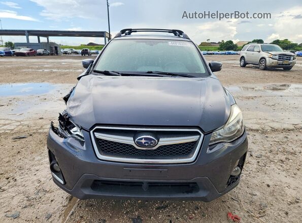 JF2GPANCXG8221587 2016 SUBARU CROSSTREK Gray Դիմացի տեսք