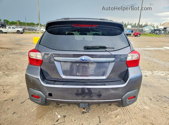 JF2GPANCXG8221587 2016 SUBARU CROSSTREK Gray Հետևի տեսք