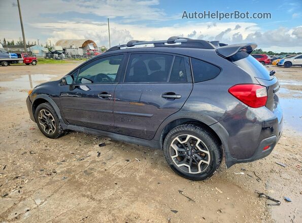 JF2GPANCXG8221587 2016 SUBARU CROSSTREK Gray Հետևի ձախ