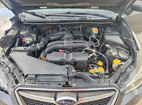 JF2GPANCXG8221587 2016 SUBARU CROSSTREK Gray Շարժիչի բաժամունքի տեսք