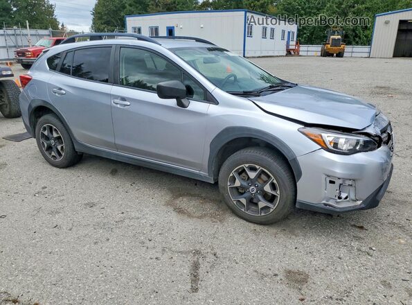 JF2GTAAC4JH236529 2018 SUBARU CROSSTREK Silver წინა მარჯვენა