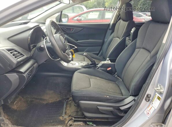 JF2GTAAC4JH236529 2018 SUBARU CROSSTREK Silver წინა სალონის ხედი