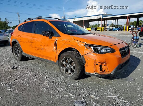JF2GTAAC6J8201054 2018 SUBARU CROSSTREK Orange Przód prawy