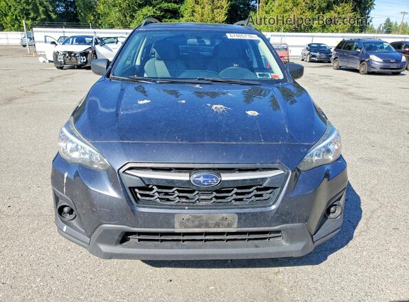 JF2GTAAC6JH230831 2018 SUBARU CROSSTREK Gray Widok z przodu