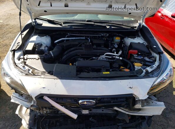 JF2GTAAC9L9266462 2020 SUBARU CROSSTREK White უკანა სალონის ხედი