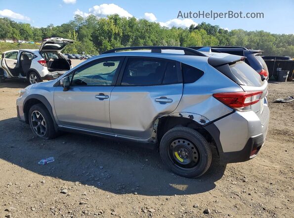 JF2GTABC1JH331676 2018 SUBARU CROSSTREK Silver უკანა მარცხენა