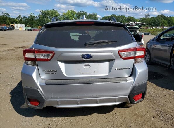 JF2GTABC1JH331676 2018 SUBARU CROSSTREK Silver უკანა ხედი