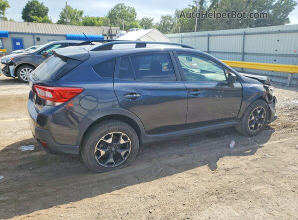 JF2GTABC1K8265373 2019 SUBARU CROSSTREK Black Tył prawy