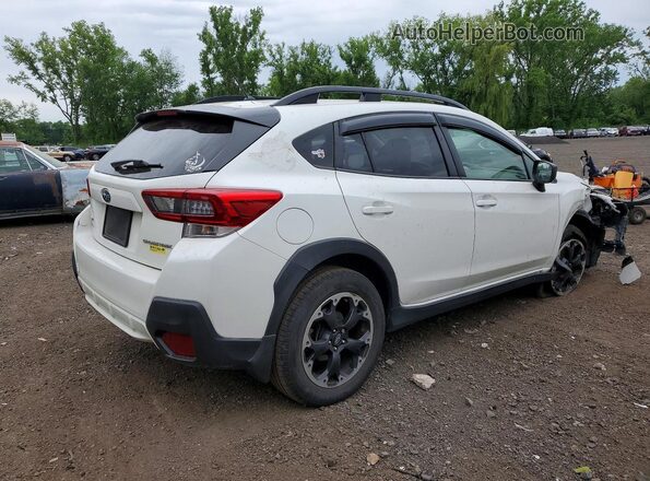 JF2GTABC1MH353018 2021 SUBARU CROSSTREK White Задня права чверть
