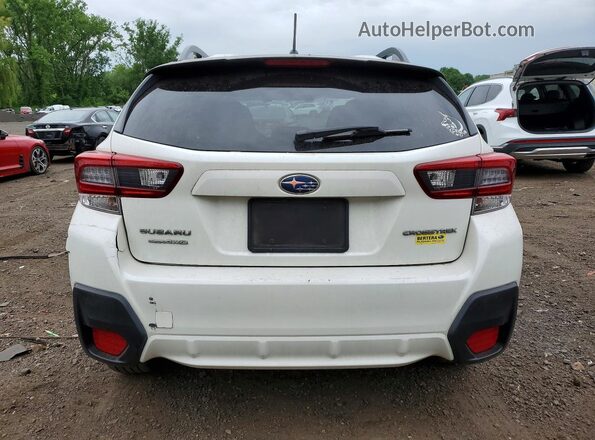 JF2GTABC1MH353018 2021 SUBARU CROSSTREK White Вид ззаду