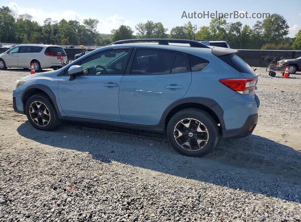 JF2GTABC2JH294055 2018 SUBARU CROSSTREK Blue Rear left