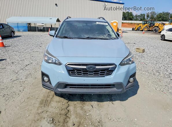 JF2GTABC2JH294055 2018 SUBARU CROSSTREK Blue Front view