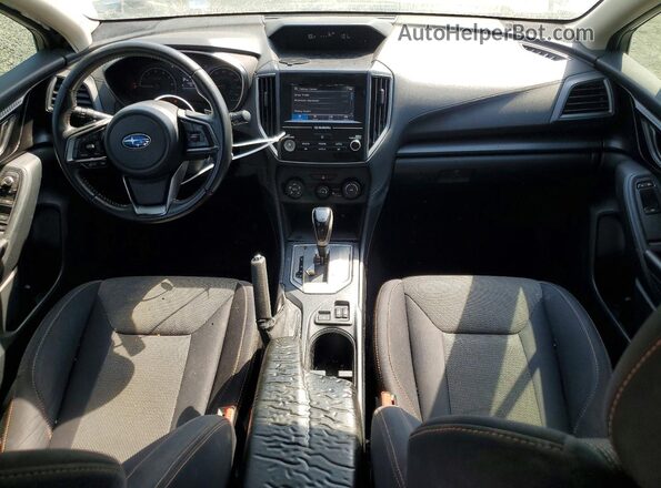 JF2GTABC2JH294055 2018 SUBARU CROSSTREK Blue Dashboard view