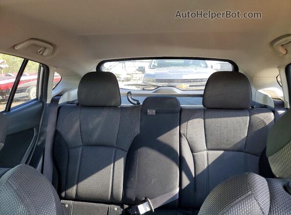 JF2GTABC3N8232279 2022 SUBARU CROSSTREK Silver Rear seats view