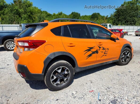 JF2GTABC5JH305727 2018 SUBARU CROSSTREK Orange Tył prawy