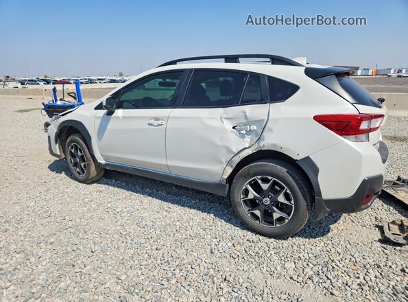 JF2GTABC6JH313836 2018 SUBARU CROSSTREK White Задня ліва чверть
