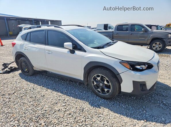 JF2GTABC6JH313836 2018 SUBARU CROSSTREK White Передня права чверть